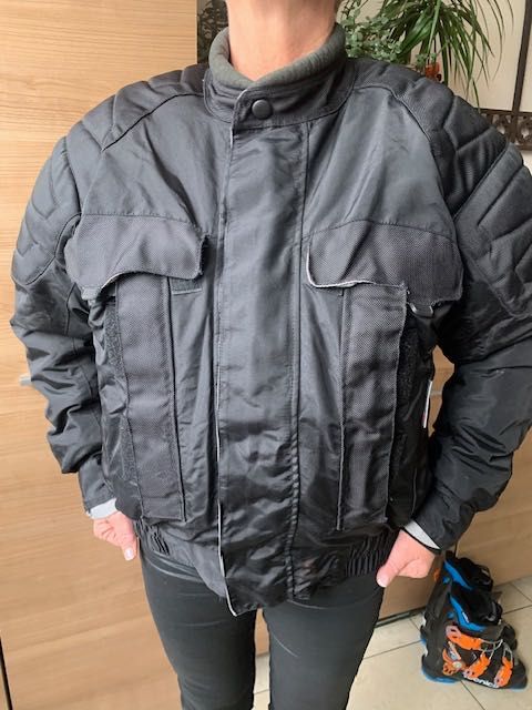 Kurtka motocyklowa KAWASAKI S 46 Scotchlite 3M NOWA podpinka