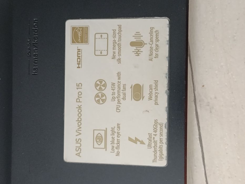 Asus vivibook 15 pro