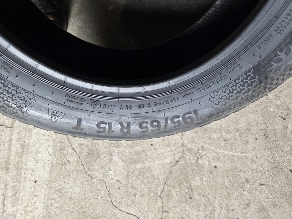 opony używane 195/65R15 Continental Wintercontact TS 870