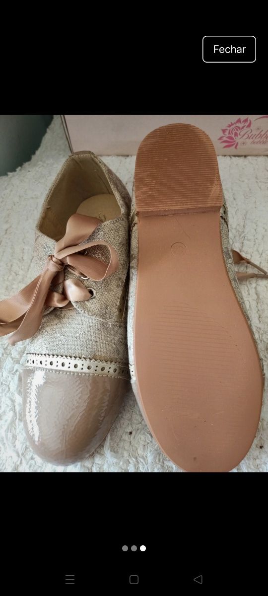 Sapatos de menina vários