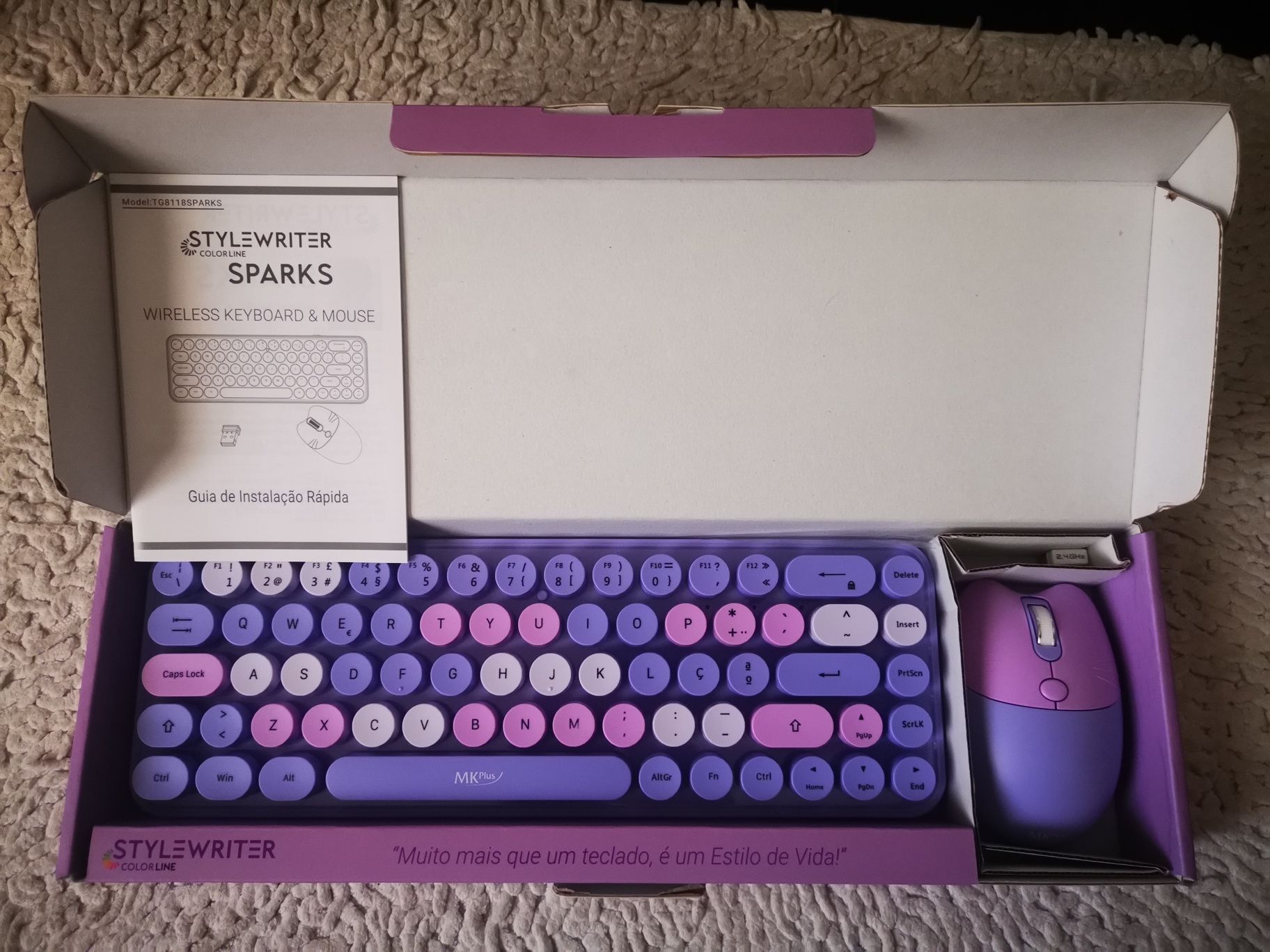 Teclado e rato Sparks Bluetooth