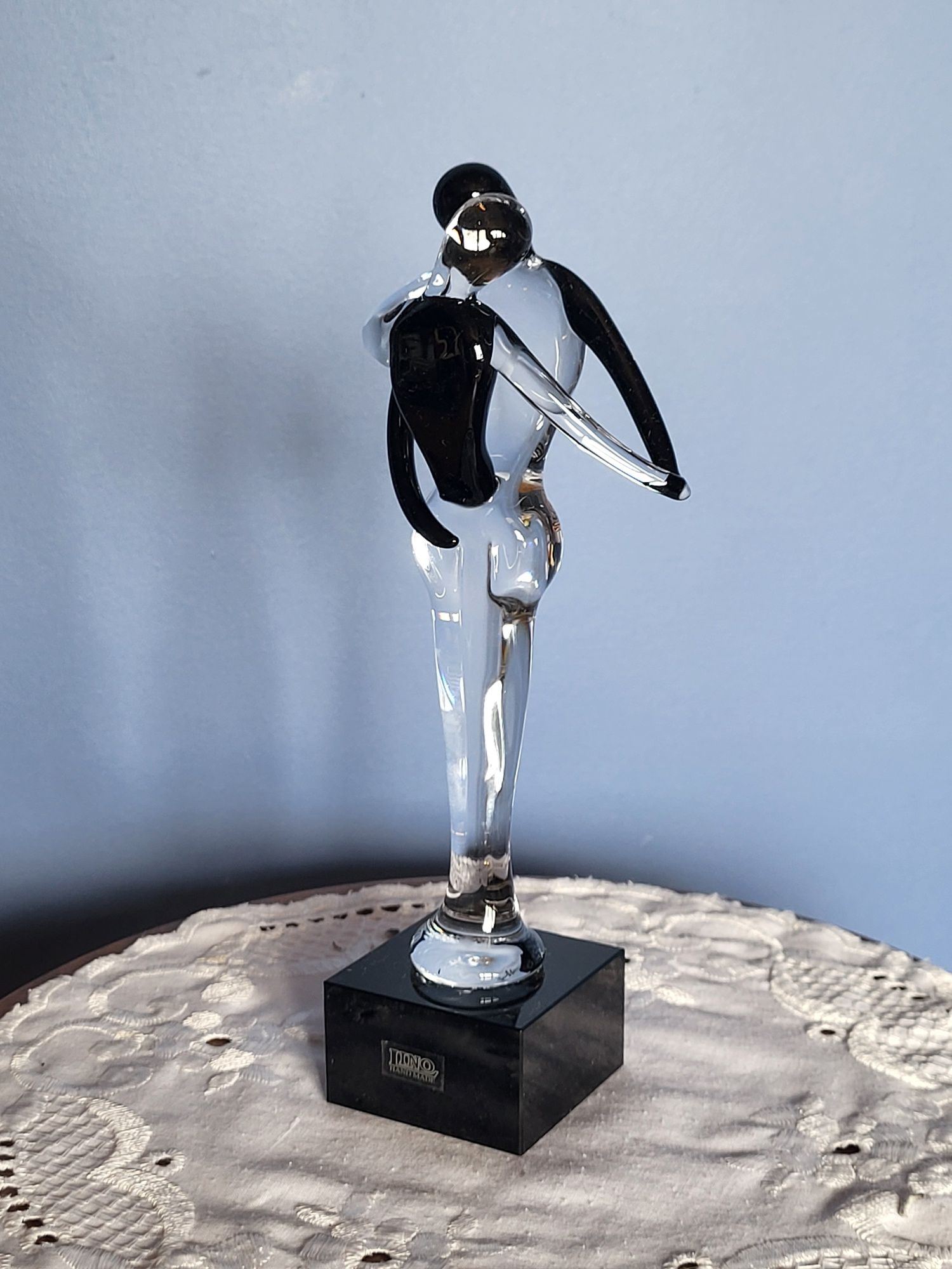 Kryształowa statuetka Tańcząca Para