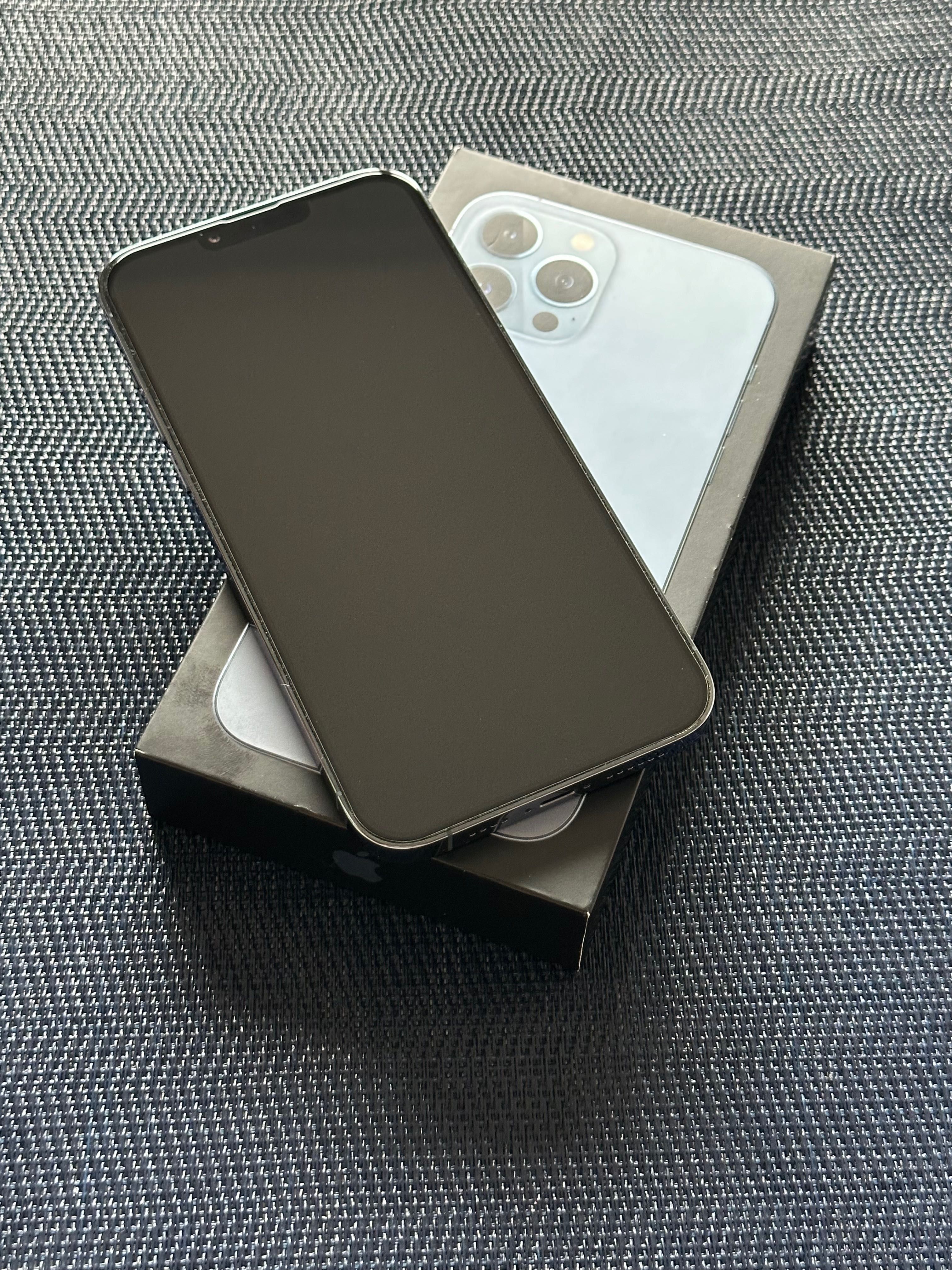 iPhone 13 Pro Max, Sierra Blue, 128 GB Jak nowy