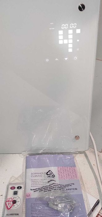 Вигнутий конвекційний обігрівач Klarstein Bornholm з таймером 1/2 кВт