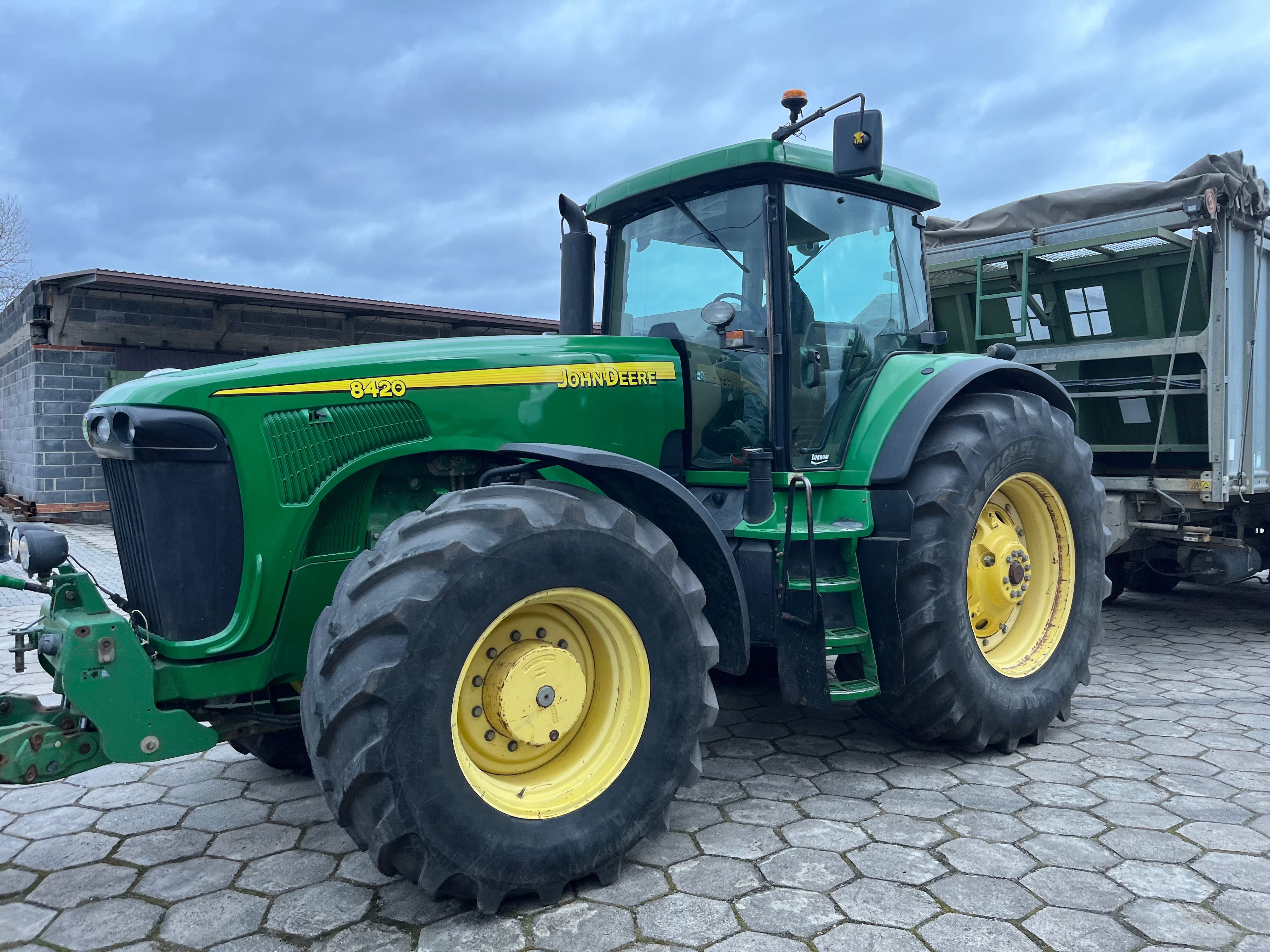 John deere 8420, 2006 rok.