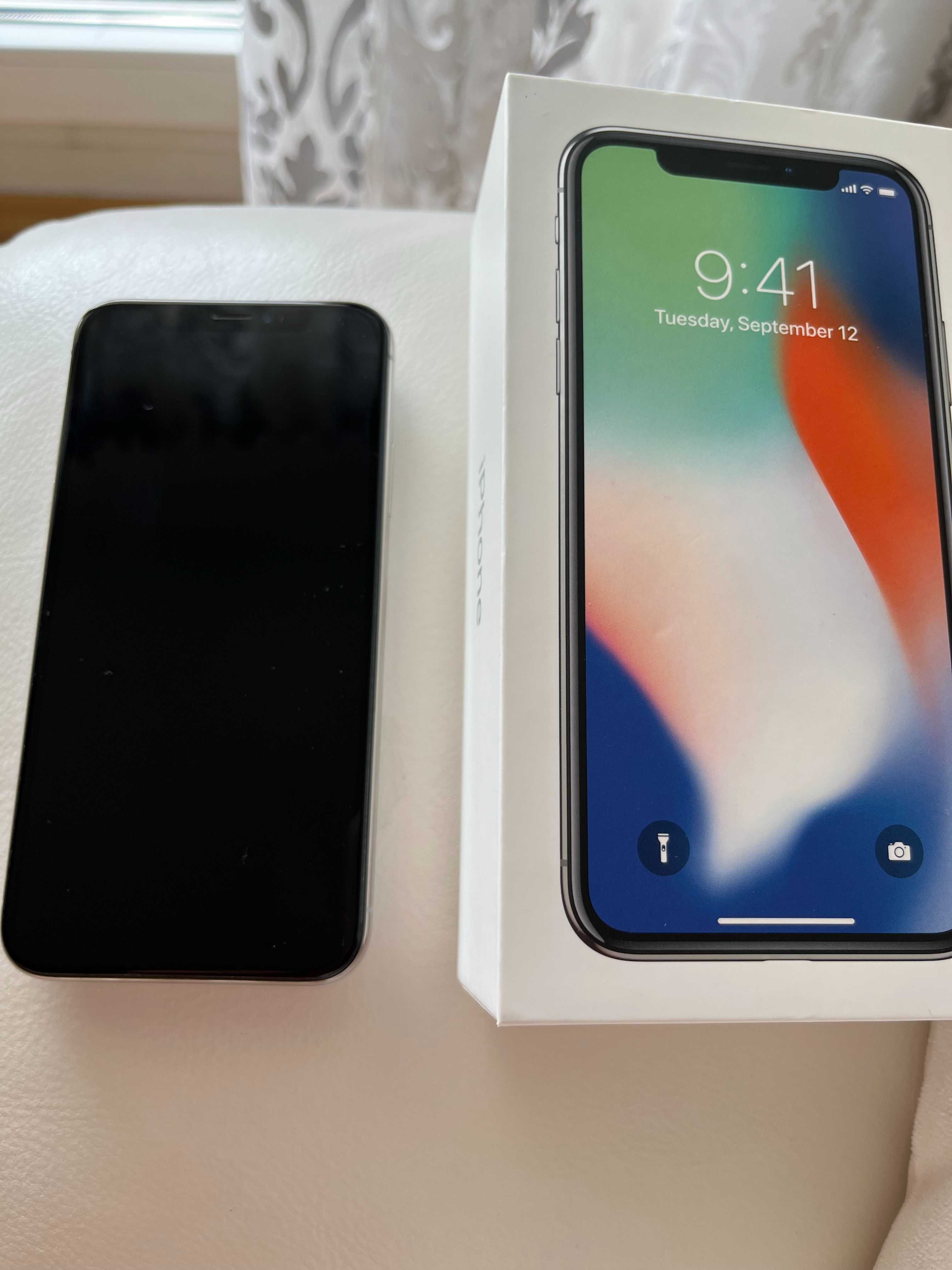 Iphone X, Silver, 64GB