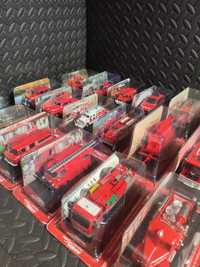 Zestaw 14 modeli wozów strażackich z kolekcji Amer Com Collection