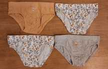 4 cuecas de menino para  8 / 9  anos.