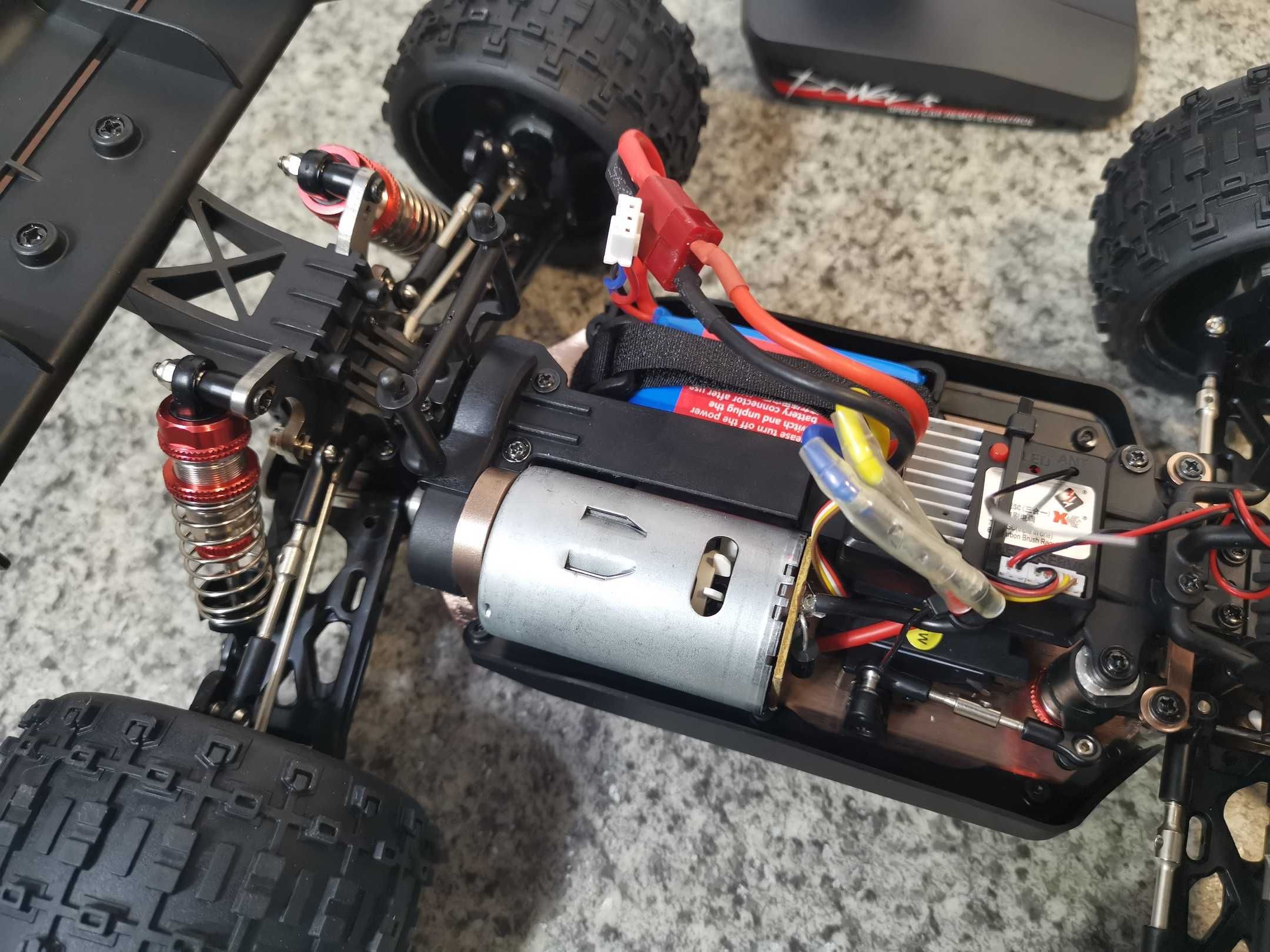 Машинка WLtoys 144001 багги 4x4 50 км/ч rc Arrma Outcast Mod