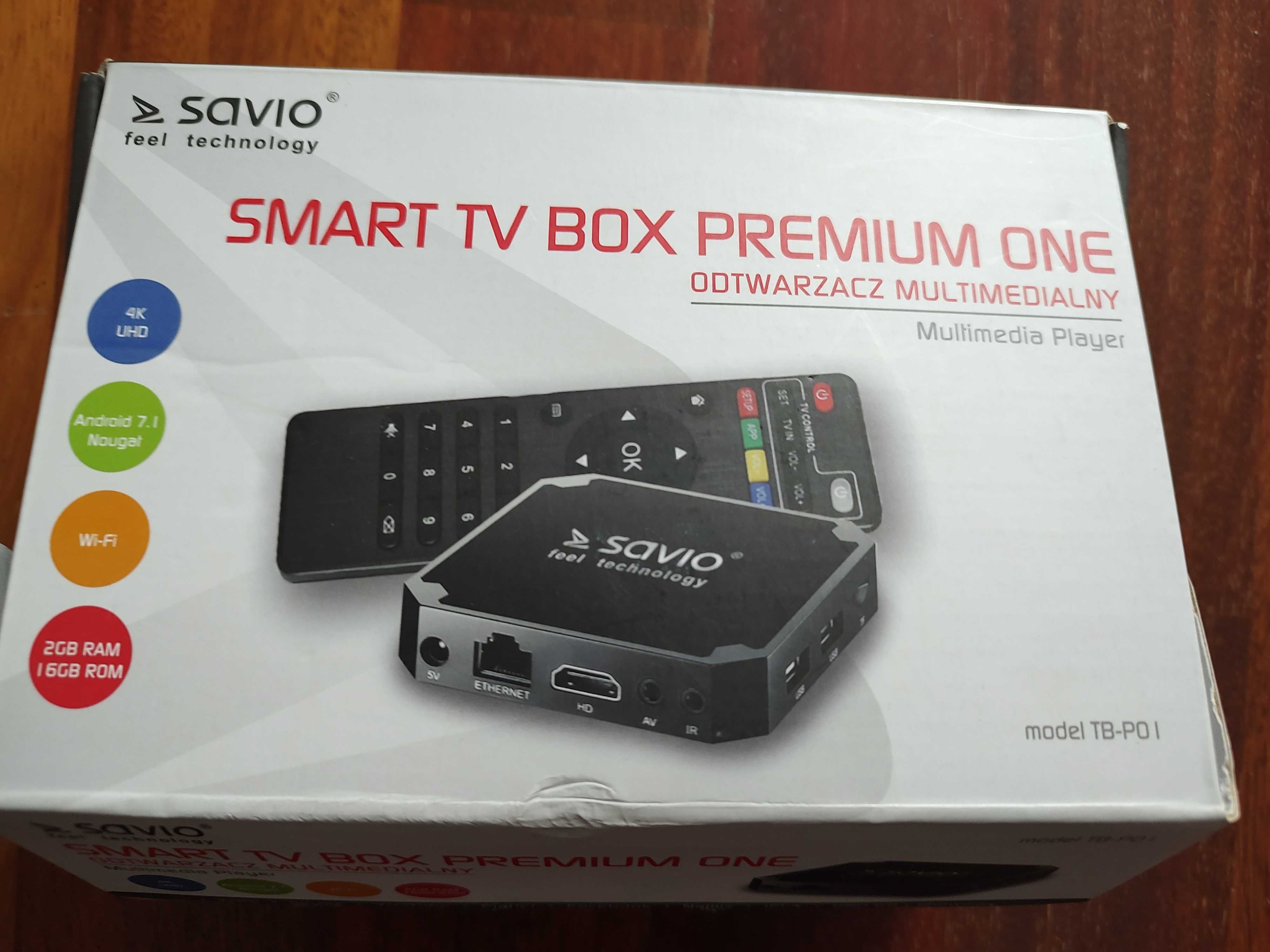 SAVIO Smart TV Box Premium One