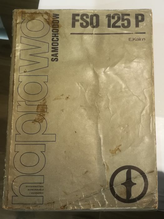 Książka naprawa samochodu Fiat 125p