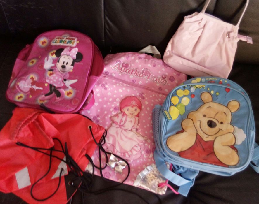 Plecaki, worki i torebki.