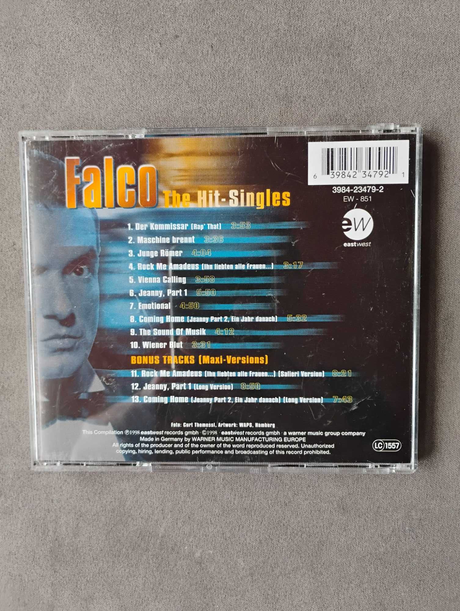 Falco The Hit-Singles CD