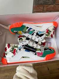 Sneakersy Dolce&Gabbana colored flowers
