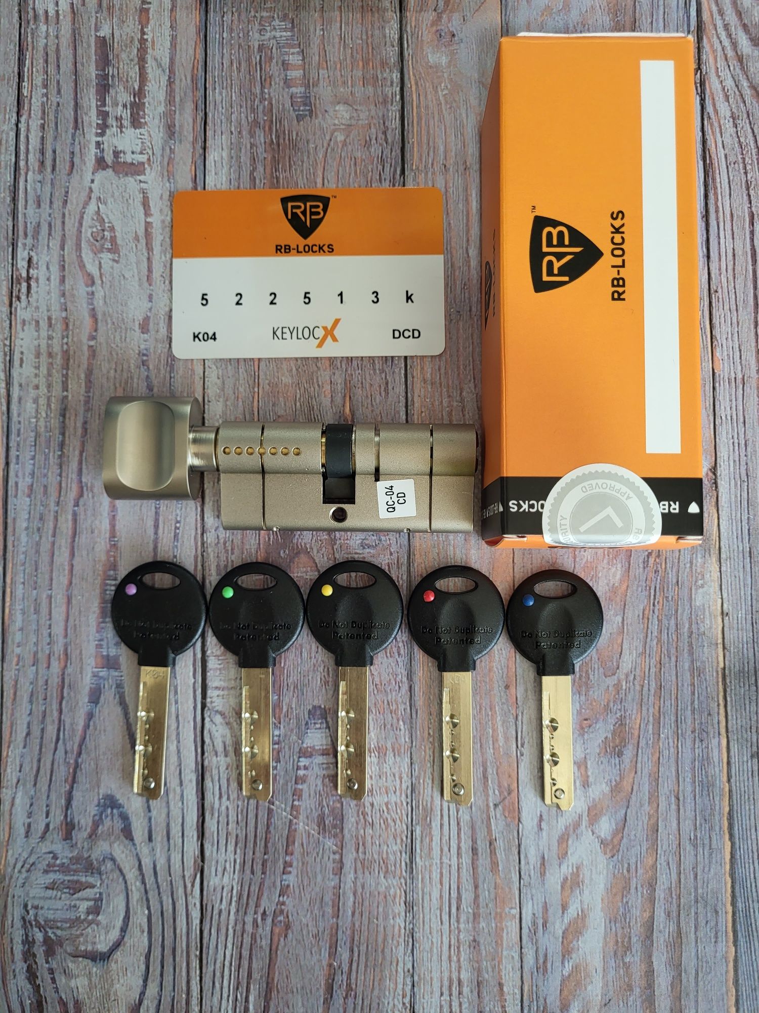 Циліндр замок RB-LOCKS Israil від multlock