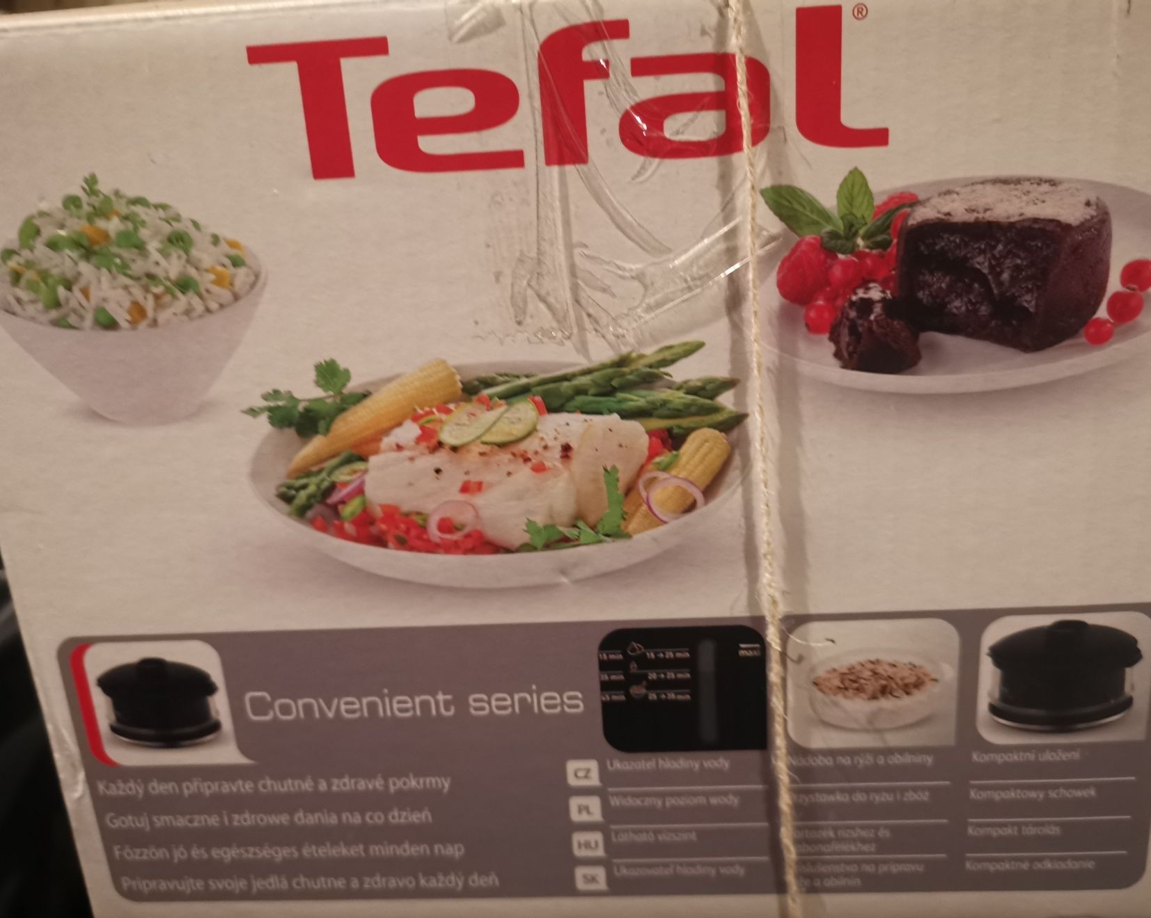 Parowar Tefal Convenient 6 l czarny 900 W