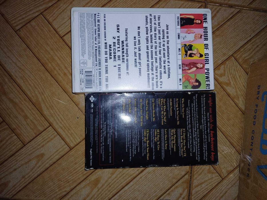 Vhs musicais de concertos