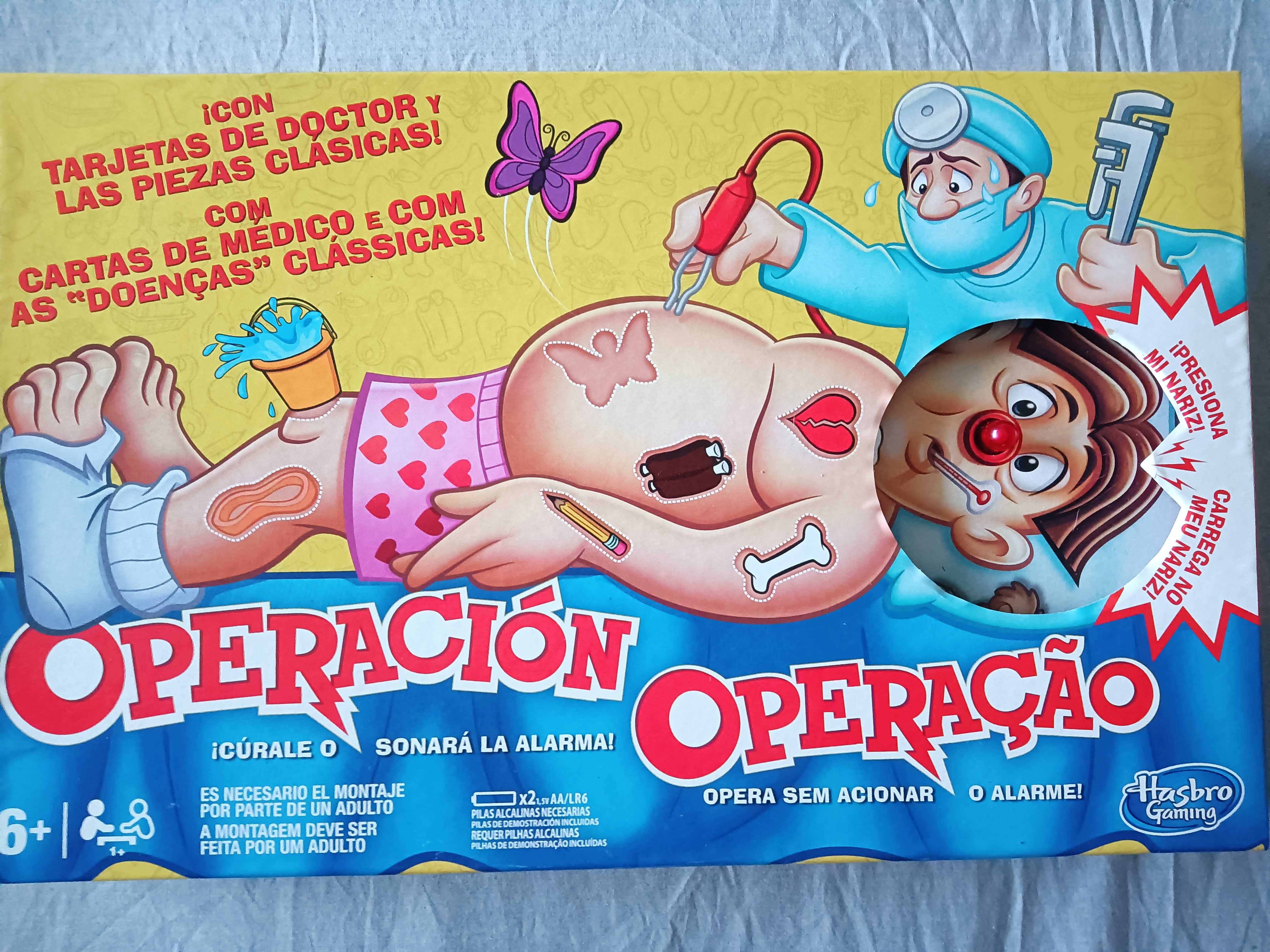 Jogo de tabuleiro "Operação"