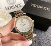 Zloty zegarek damski Versace
