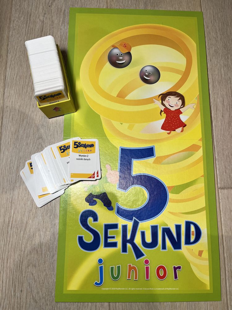 5 sekund junior gra planszowa