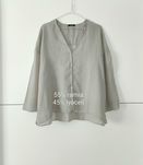 Koszula Massimo dutti 34 XS khaki szałwiowa zielona z ramii letnia