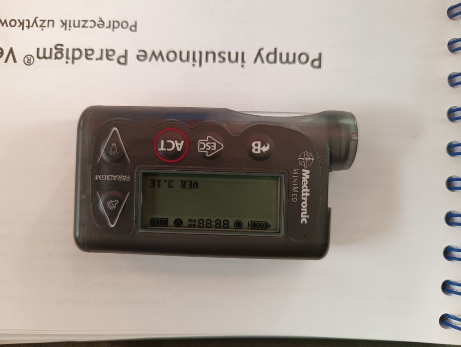 Pompa insulinowa medtronic minimed veo paradigm