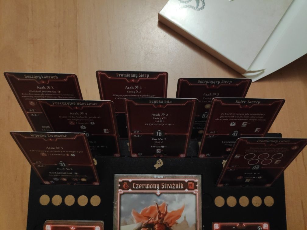 Gloomhaven szczęki lwa  + drewniane planszetki