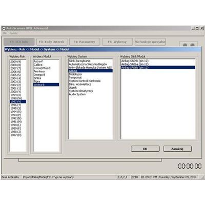Interfejs Opel Scanner Usb 1987r-2005r Z Licencją