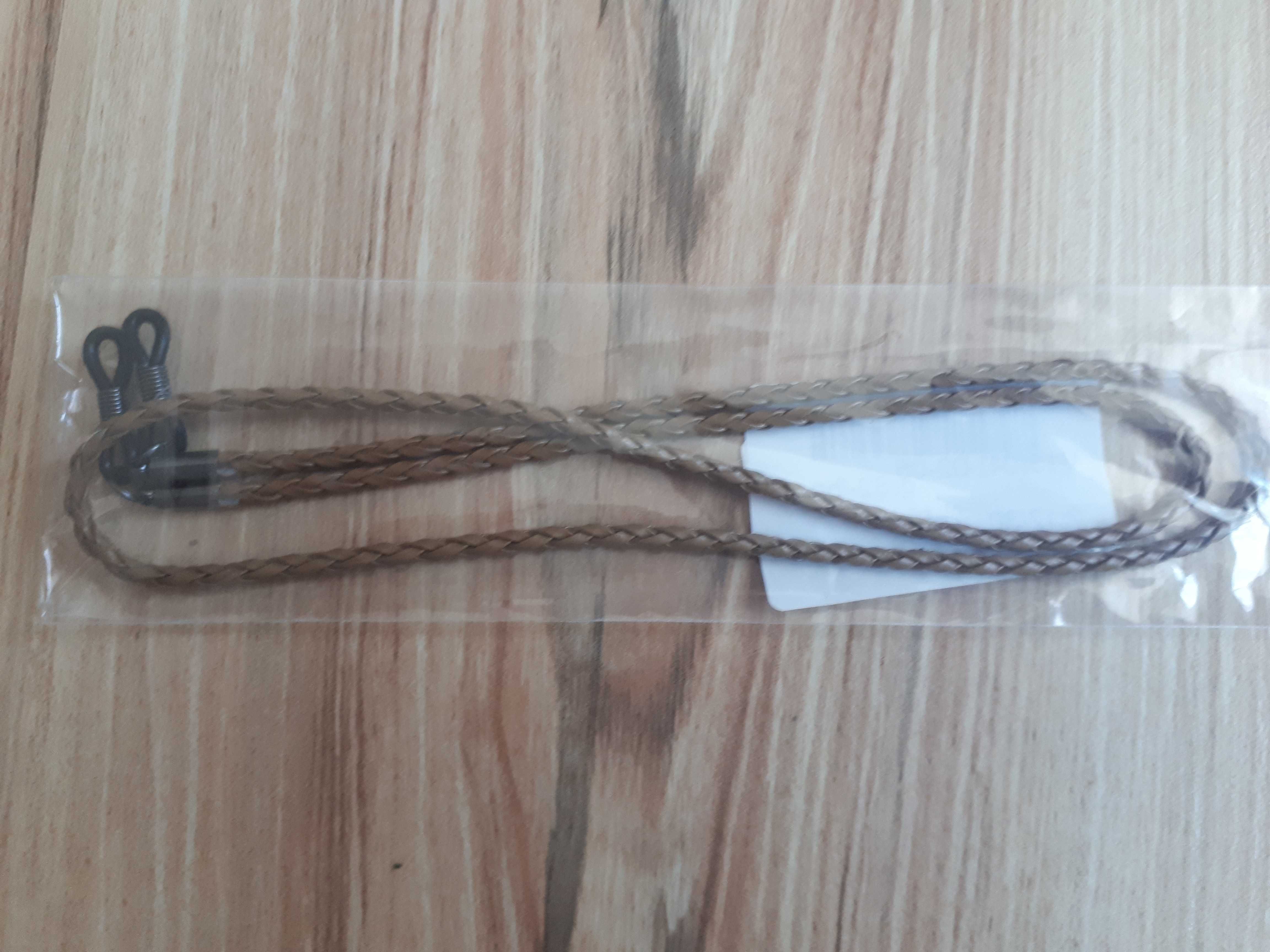 Sznurek skórzany do okularów 60 cm rożne kolory