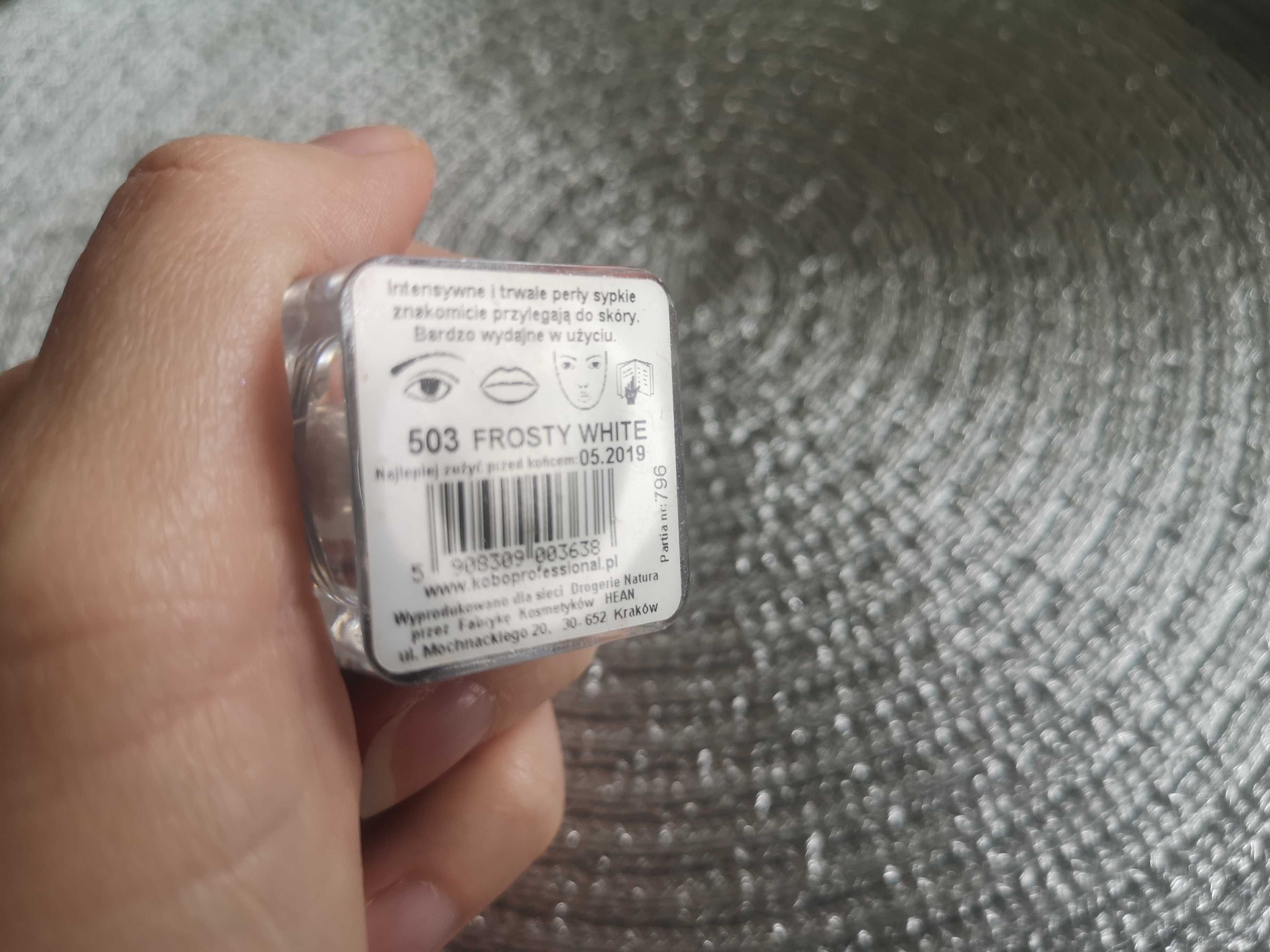 Pigment cień do oczu Kobo Professional 503 Frosty white
