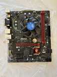 Motherboard MSI H110M Gaming com processador i5 7400 3.0 Ghz