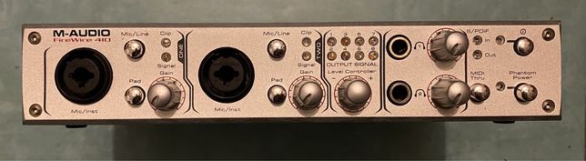 Placa de som M-Audio Firewire 410