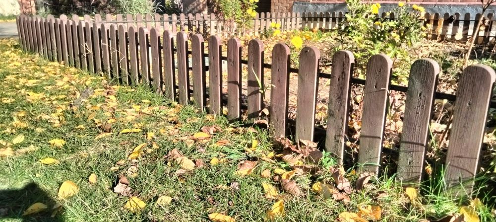 Огорожа квітника садова