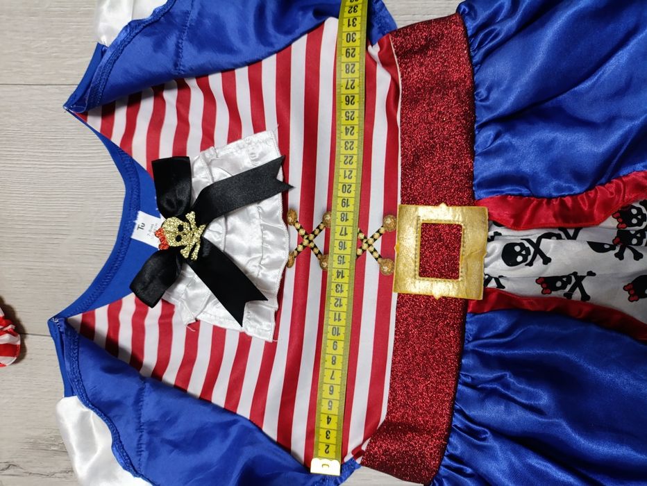 Карнавальний костюм піратка дівчинка пірат розбійниця 7-8 років Хеллоу