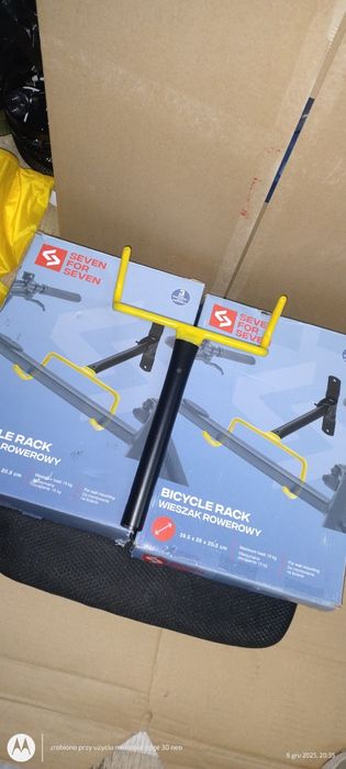 Dwa wieszaki rowerowe Seven For 7