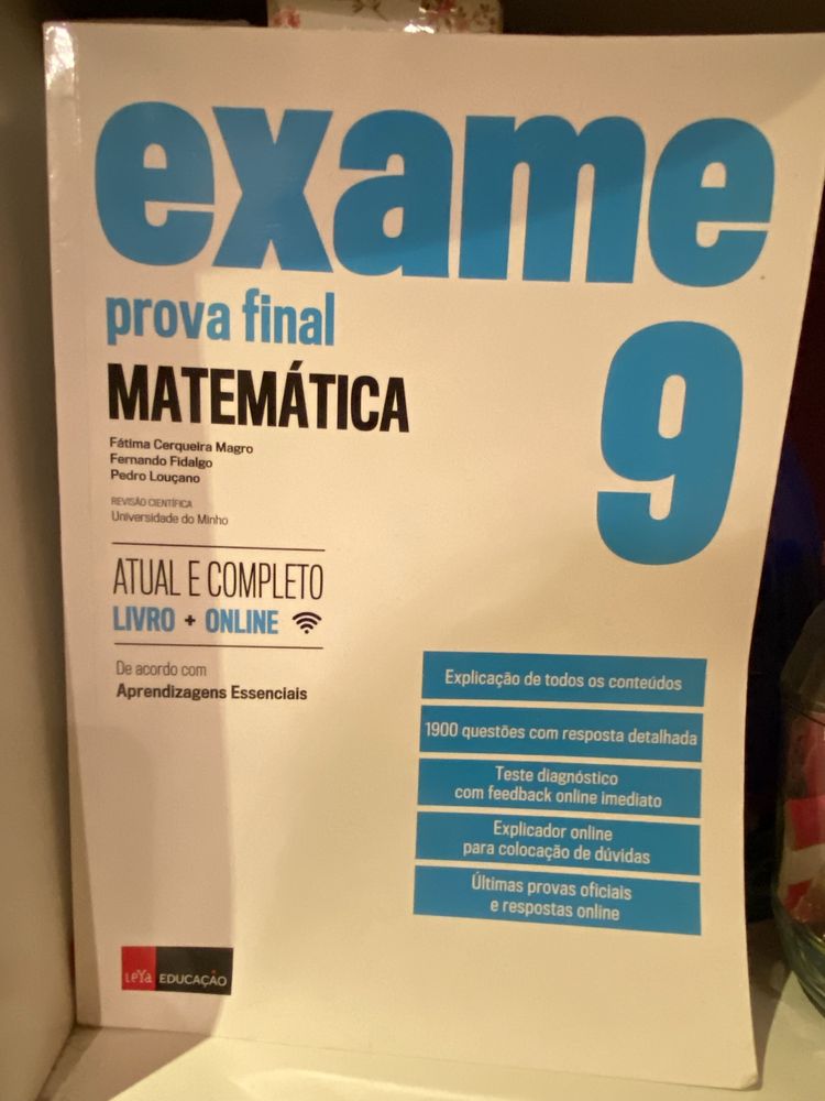 Exame 9 e gramática de português