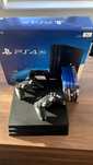 PS4 Pro Super Kompletny Zestaw 2 pady, słuchawki, kontroler+mysz, gry