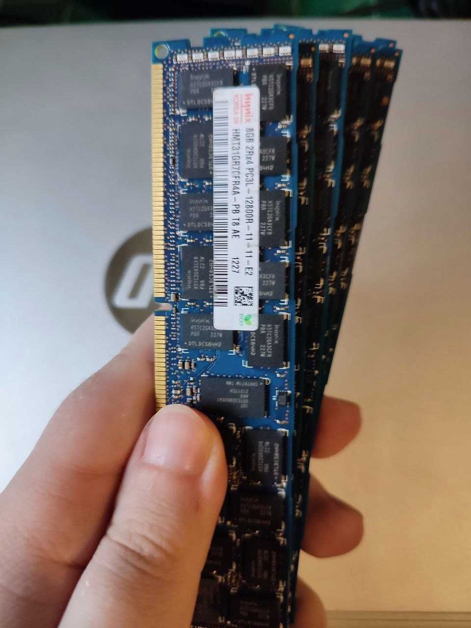 Продам комплект ОЗУ 8х8 Gb Hynix 2Rx4 PC3L-12800R (ECC Registered)