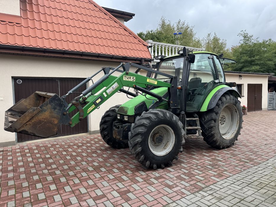 Deutz Agrotron 85 tur ciagnik rolniczy ładowacz rewers