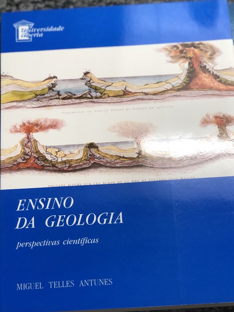 Livros Ensino da  Geologia da Universidade Aberta