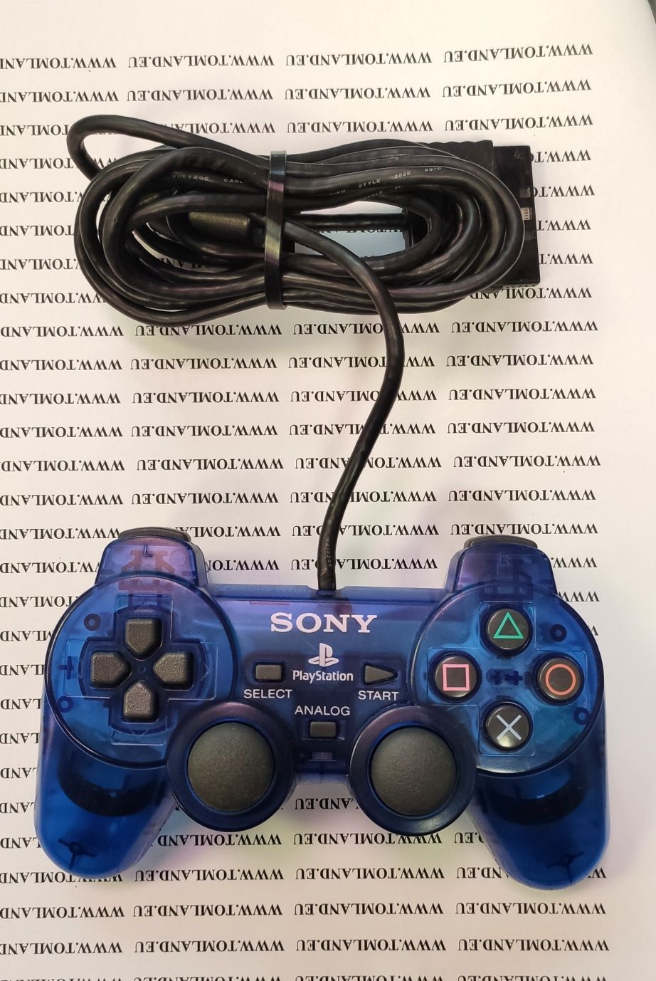 Oryginalny Pad Sony DualShock 2 do PlayStation 2 Niebieski Gwarancja