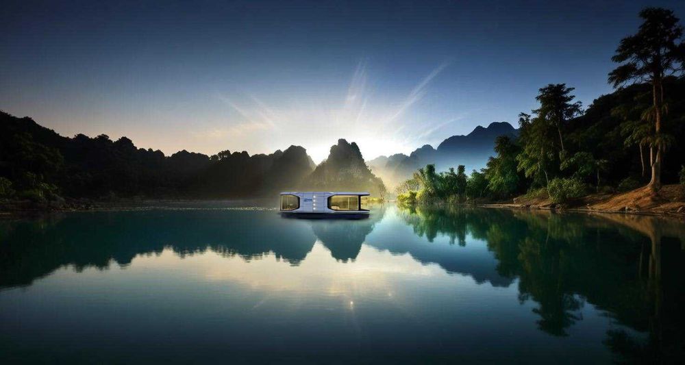 Luksusowy Houseboat BoatHousePro