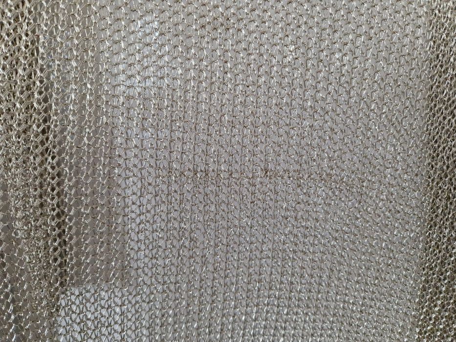 Złoty, metaliczny sweter/kardigan rozm. uniwersalny