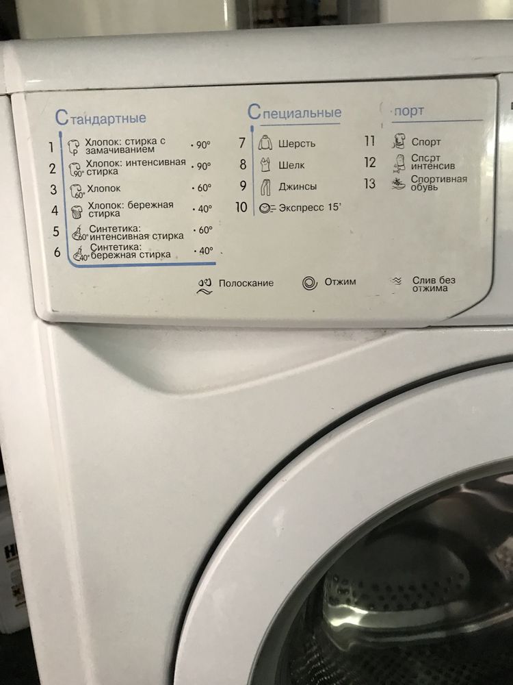 Пральна машина Indesit invertir, вузька, 6кг