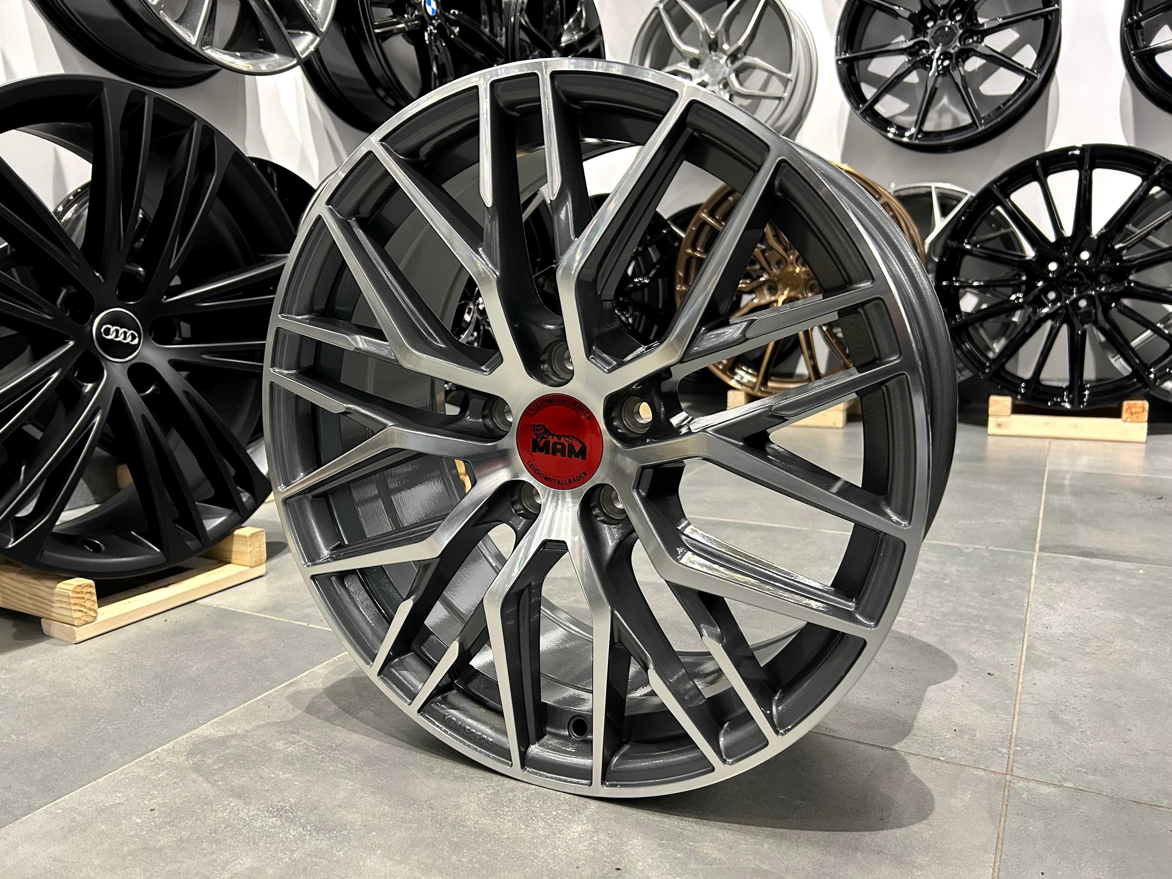 20 Felgi 5x112 MAM RS4 et30 Audi A5 A6 C7 C8 A7 A8 Q5 VW Skoda