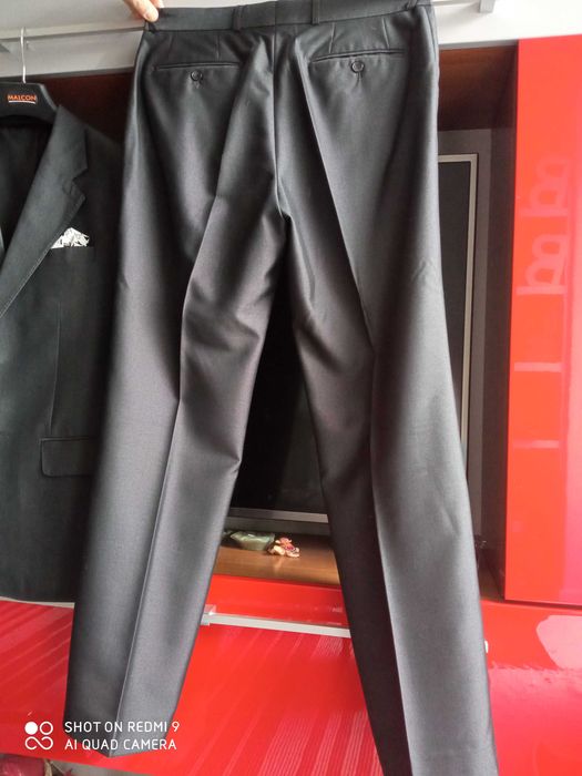 Garnitur stalowy męski 176/96