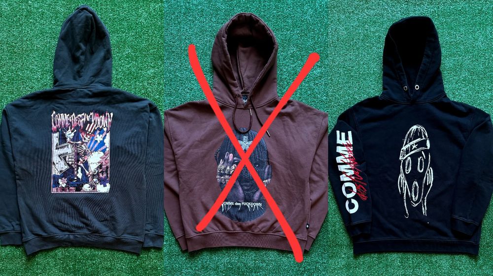 Худи Comme des Fuckdown