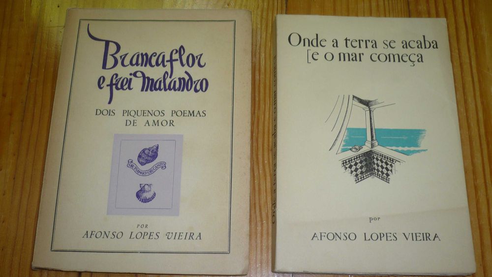 Vieira, Afonso Lopes - 2 Livros de Poesia 1ª Edição