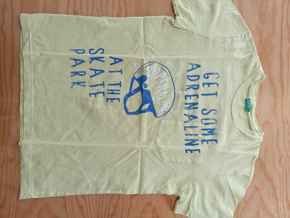 8 T-shirts de rapaz. Benetton. 9/10-12/13 anos.