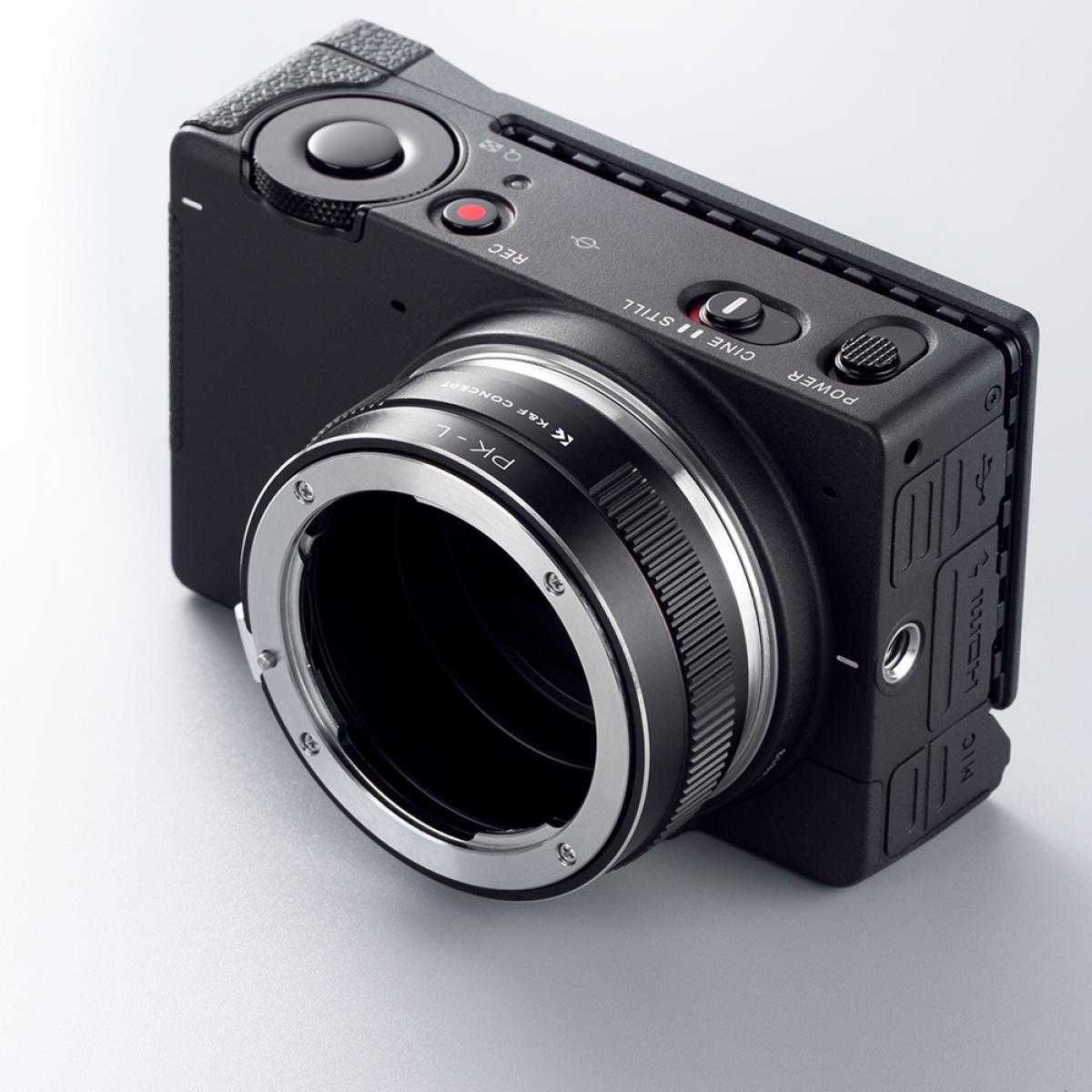 Adapter Pentax PK na L-MOUNT LEICA K&F Concept przejściówka wer. 2024